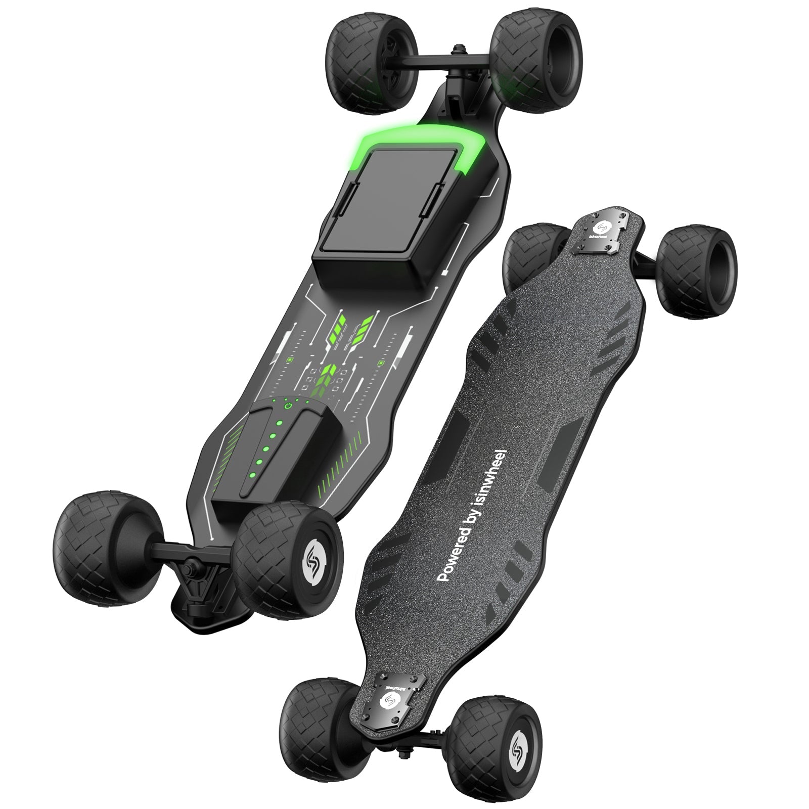 Isinwheel V8 Electric Skateboard with Portable Removable Battery & Remote Control iSinwheel Official Store