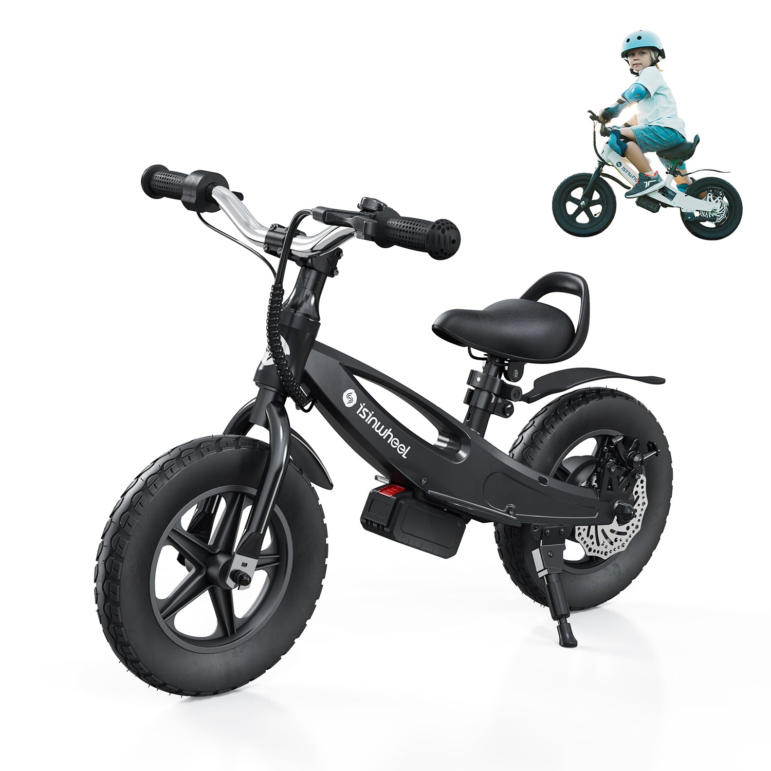 isinwheel SK12 Electric Bike for Kids