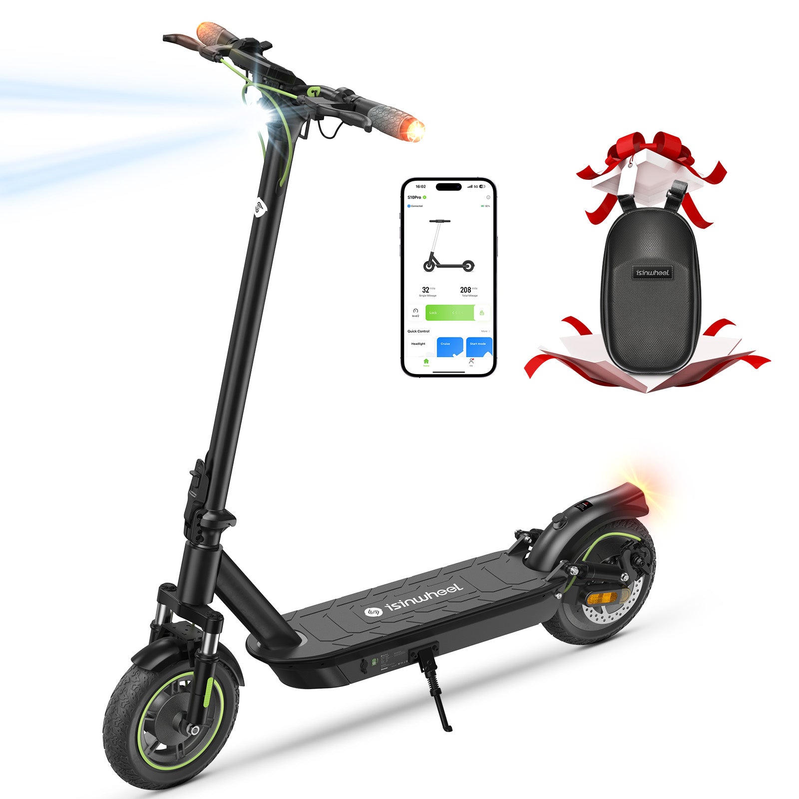 isinwheel S10 Pro 800W Commuting Electric Scooter